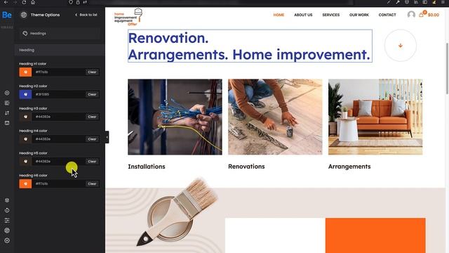 Theme Options in the BeBuilder - #1 Flexbox Website Builder for WordPress смотреть онлайн
