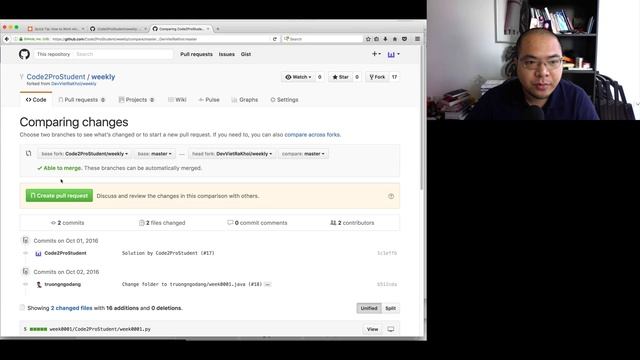 Code2Pro: Git - Update forked repo from the source repo смотреть онлайн