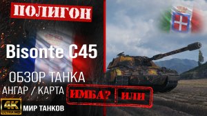 Обзор Bisonte C45 гайд тяжелый танк Италии | бронирование bisonte c45 оборудование | Bisonte перки