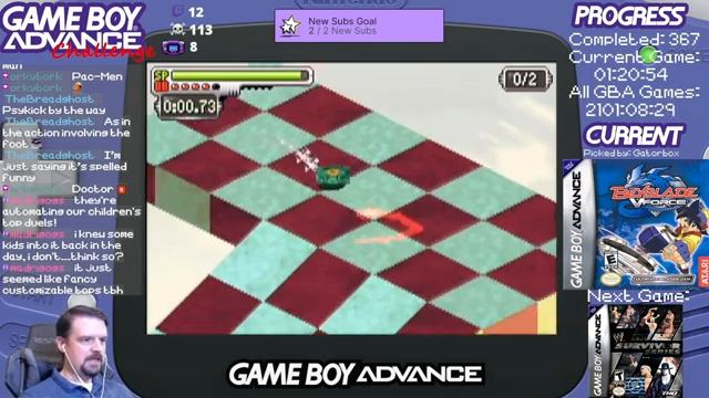 Spin! Spin like little tops! Beyblade VForce - Ultimate Blader Jam [GBA Challenge #368] смотреть онлайн