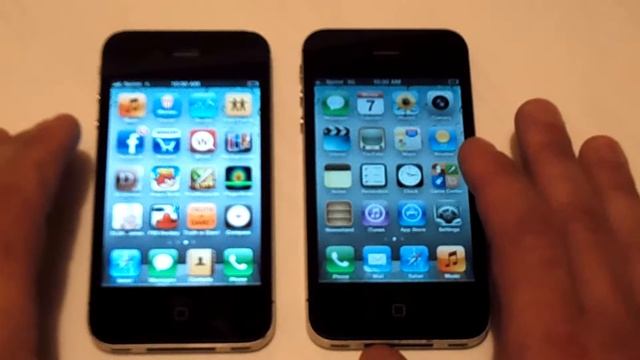 iPhone 4S vs iPhone Side By Side Comparison - Fliptroniks.com смотреть онлайн