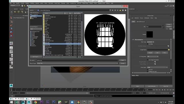 Maya tutorial : Using Gobos смотреть онлайн