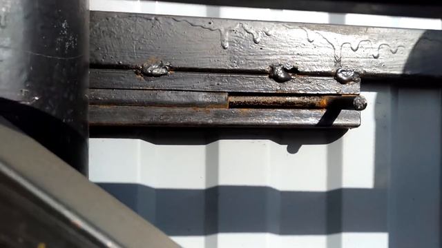 1 часть Лучшая конструкция! Откатные ворота из профнастила в сплошной забор, своими руками. смотреть онлайн