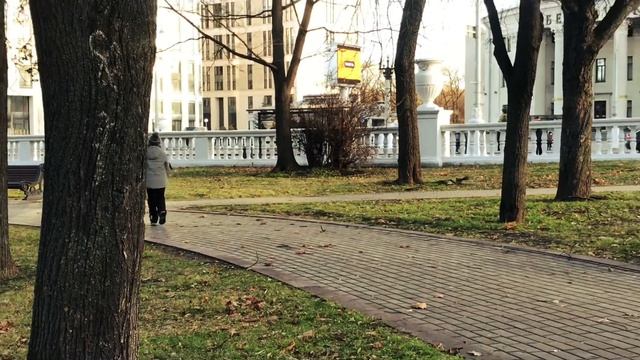 Minsk Belarus, парк Янки Купалы. Хочешь отдохнуть от городской суеты- зайди и посмотри на белок? смотреть онлайн