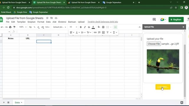 Google Apps Script - Upload File from Google Sheets to Google Drive Part 1 смотреть онлайн