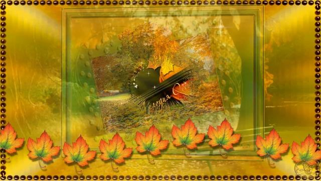 Музыкальная открытка Желаю теплой осени! смотреть онлайн