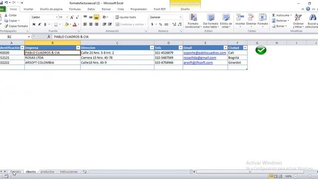 Cómo se hace un formato de factura en Excel - Descarga смотреть онлайн