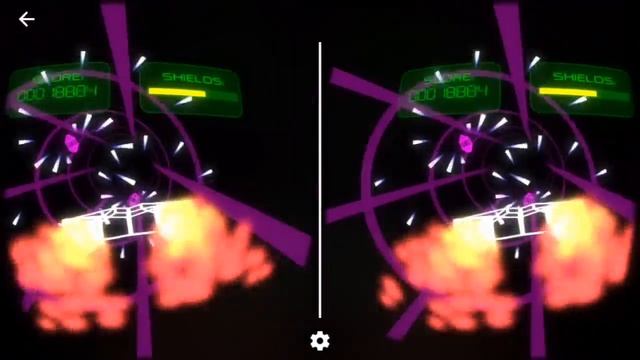 Warpspeed VR - virtual reality endless tunnel flying game смотреть онлайн