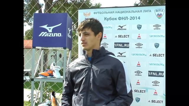 Руслан Корян (послематчевое интервью на Кубке ФНЛ 2014) смотреть онлайн