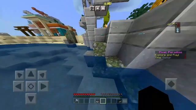 playing the new minecraft featured server, Pixel Paradise смотреть онлайн