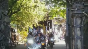 Памяти Юрия Шатунова/ мотопробег приуроченный к пятидесятилетию со дня рождения/ Москва 06.09.2023