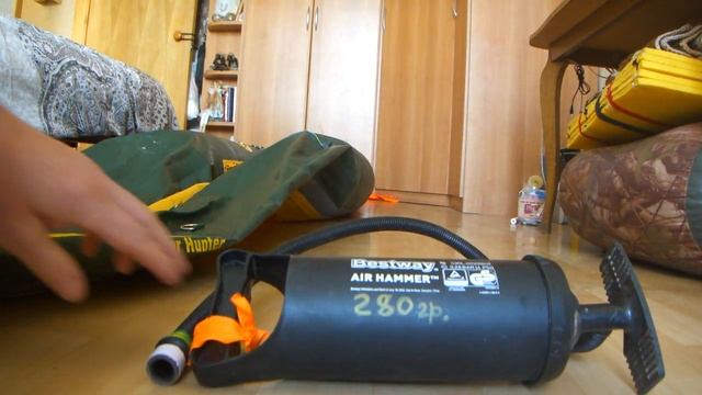 Надувание моноболонника простым насосом без клапана смотреть онлайн