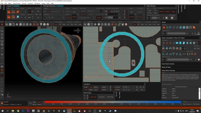 UV РАЗВЕРТКА В BLENDER 2.8 И RIZOMUV PT.2