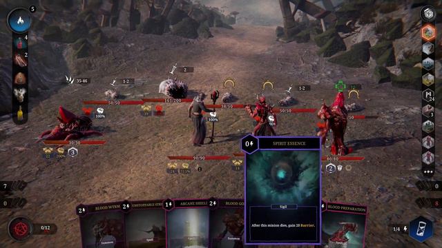 Tainted Grail Conquest | Ep45: Blood Mage P6: Difficulty 5, Act 2 Boss | Roguelite DeckBuilder RPG смотреть онлайн