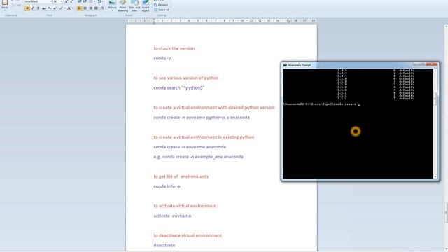 Creating a new Virtual Environment in Python through Anaconda Part-1 смотреть онлайн