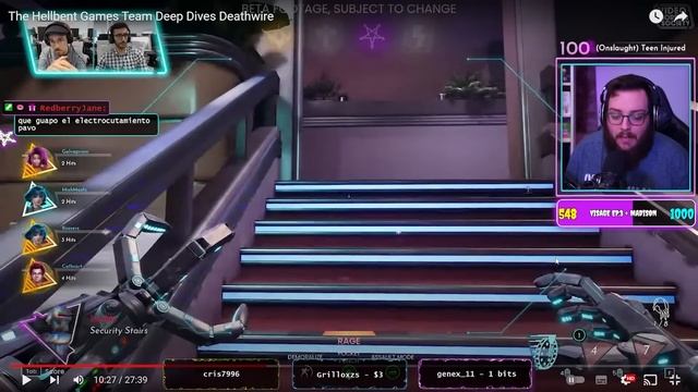 ¡HAY FECHA! GAMEPLAY de DEATHWIRE con DEVS Y MUCHOS CAMBIOS | VIDEO HORROR SOCIETY (VHS) | SefirotK смотреть онлайн