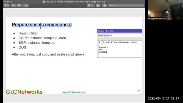 RouterOS Migration From v6 to v7 (English) смотреть онлайн