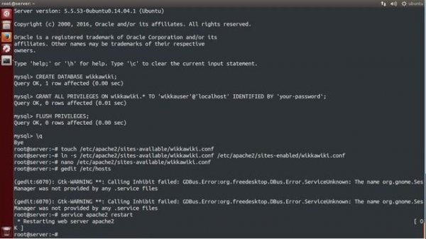 How To Install WikkaWiki on ubuntu Linux