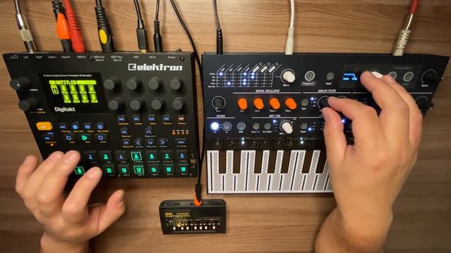 Experimental Techno - Digitakt, MicroFreak, Monotron Delay смотреть онлайн