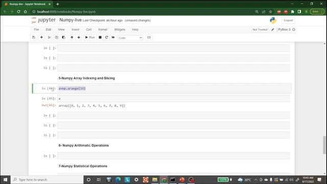Numpy Complete Course | Data Science | 2022 смотреть онлайн