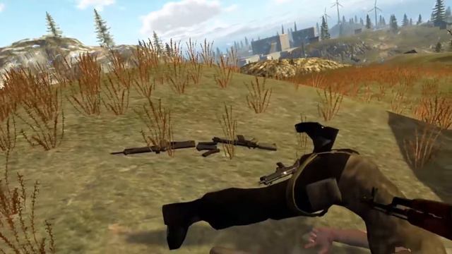 HTC VIVE-STAND OUT VR Random Play chicken dinner ^_^ смотреть онлайн