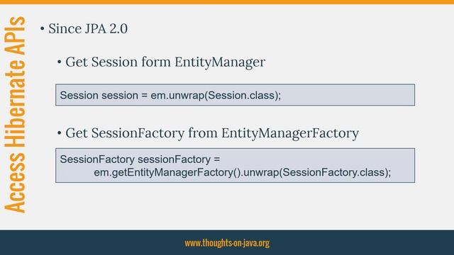 Hibernate Tip: How to access Hibernate APIs from JPA смотреть онлайн