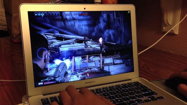 Mass Effect 3 on 2012 MacBook Air 13" MD231LL/A смотреть онлайн
