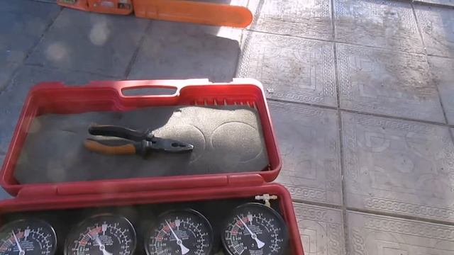 Синхронизация карбюраторов байка Yamaha FZX750 смотреть онлайн