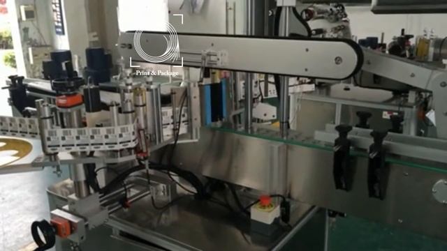 Автоматический этикетировщик для двухстороннего нанесения этикетки PR DLM смотреть онлайн