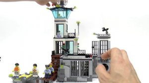 LEGO CITY 60130 Тюрьма на острове обзор [музей GameBrick]