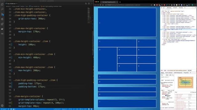 CSS Grid - Grid Items and the box model смотреть онлайн