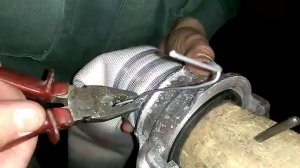 Навязка пожарных рукавов(одним человеком)