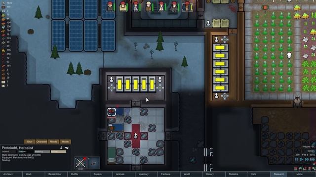 Rimworld:New Camaraderie (v0.12.914) - 19. Corpse Cleaning смотреть онлайн