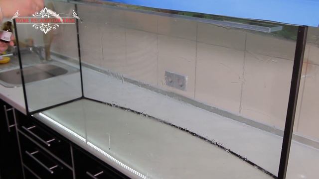 Как приклеить задний фон на аквариум! С помощью глицерина или вазелинового масла. смотреть онлайн