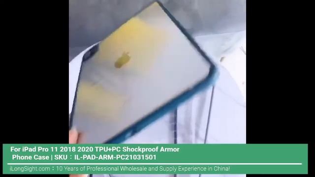 For iPad Pro 11 2018 2020 TPU+PC Shockproof Armor Phone Case SKU IL PAD ARM PC21031501 смотреть онлайн