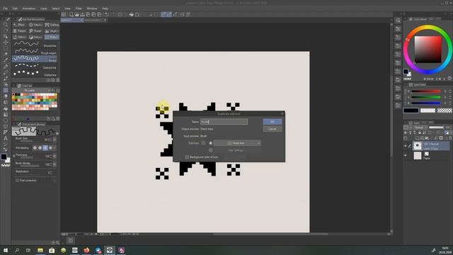 Как создать кисть в Clip Studio Paint смотреть онлайн