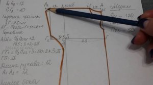 Выкройка ночнушки. Как очень просто сделать выкройку ночнушки