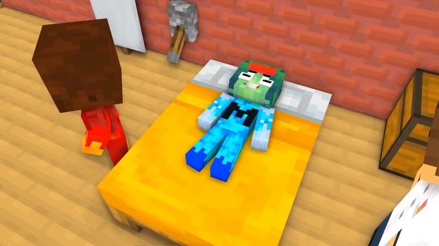 Monster School : Baby Zombie Vs Squid Game Doll Christmas Gift - Minecraft Animation смотреть онлайн