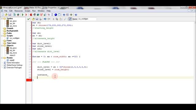 Game Maker Tutorial - Minecraft 2D Part 1: Random Terrain Generation смотреть онлайн
