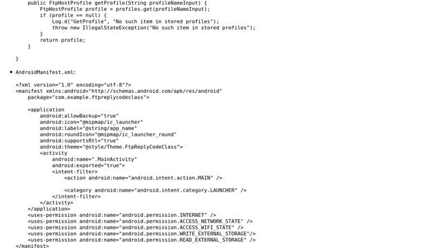 Code Review: Android APP FTP uploading file implementation in Java смотреть онлайн