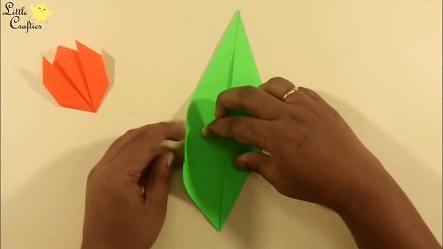 Origami Tulip Flower Tutorial Step by Step смотреть онлайн