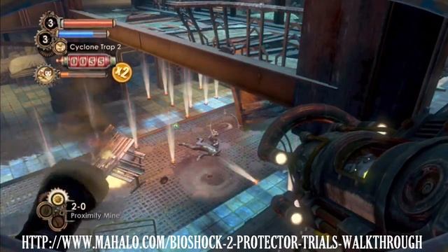 BioShock 2: Protector Trials Walkthrough - Area 2: Atlantic Express Train Upkeep - Trial 2 смотреть онлайн