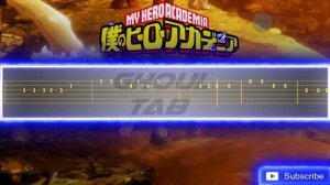My Hero Academia Opening 9 - Merry-Go-Round (Guitar Tab 譜 Tutorial)