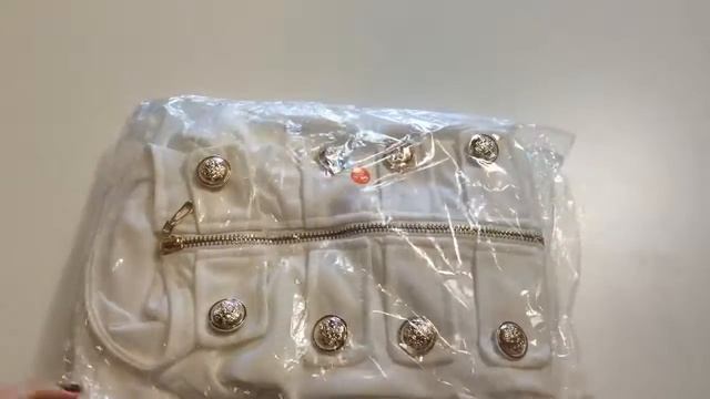 Женский модный белый пиджак с пуговицами - Ай Да Посылка 92! смотреть онлайн