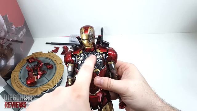 Hot Toys IRON MAN MARK 6 Diecast Review BR / DiegoHDM смотреть онлайн
