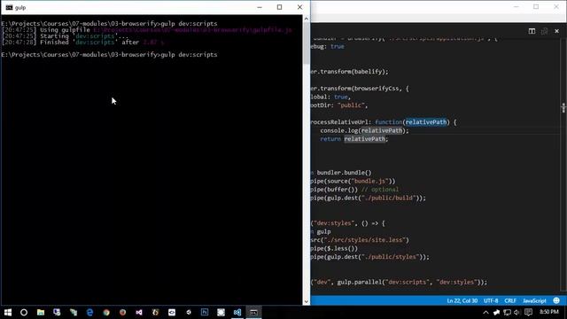 ? CSS • Modules: Browserify Module Bundler • JavaScript for Web Developers • Learn JS • (Pt. 56) смотреть онлайн