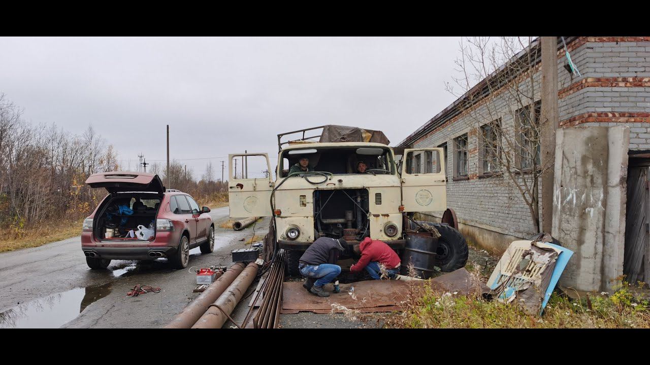 Попытка запустить ДИЗЕЛЬ после 20 лет простоя. IFA W50 L смотреть онлайн