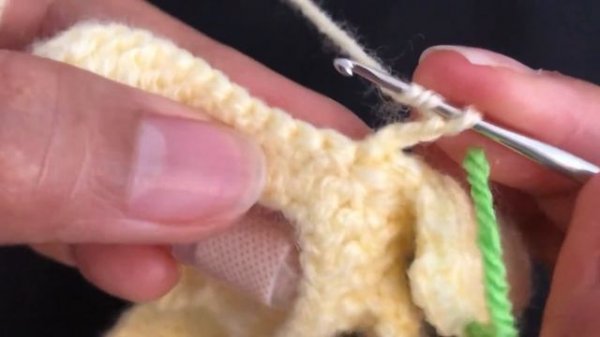 วิธีถักดอกกุหลาบเล็ก