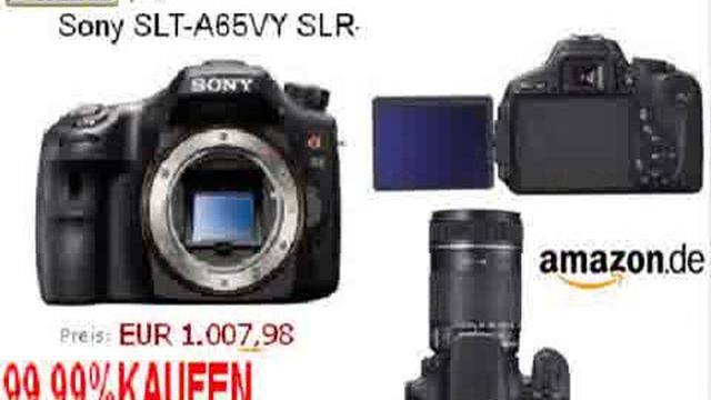 Sony SLT-A55VL SLT-Digitalkamera смотреть онлайн