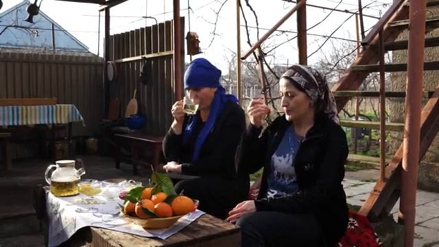 The national food of Dagestan - Meat and dough in broth / Лакский хинкал смотреть онлайн